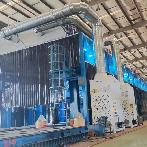 某重型卡車車間自動(dòng)焊接集中除塵項(xiàng)目